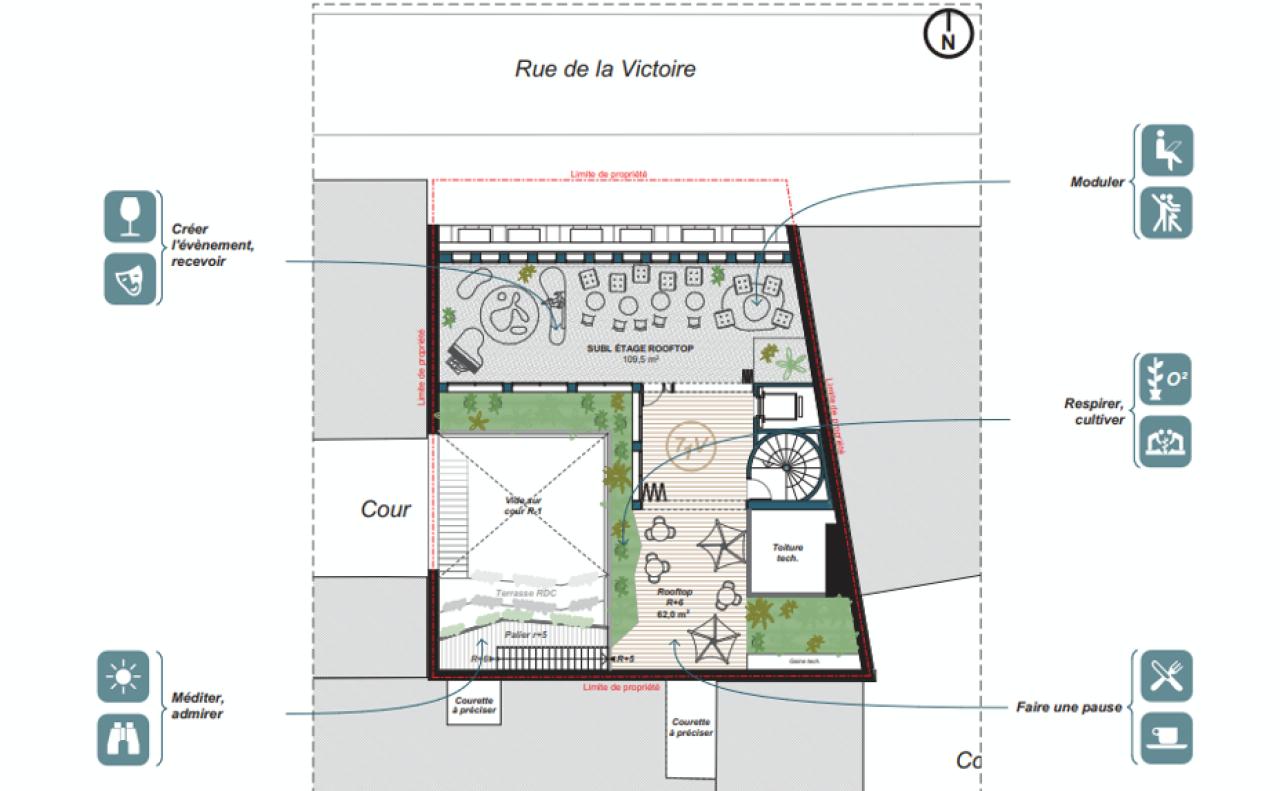 Bureau Paris 1753m² Location bureau Paris OLBUR2100714 4